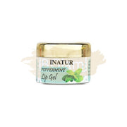 Inatur Lip Gel - Peppermint - Cooling & Hydrating Gel, Paraben & Silicone Free