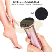 Electric Foot File Callus Remover 600 RPM with 60 Sanding Paper Disc