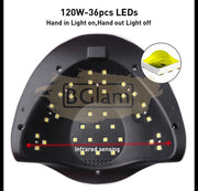 Sun BQ5T UV LED Nail Lamp 120W