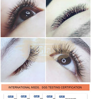 NAGARAKU Faux Mink Eyelash Extensions - Meshy Y-Shape Eyelash 0.07 Mixed Length 8-15mm