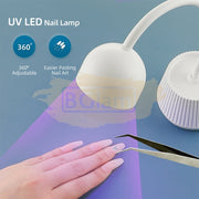 Lotus Hands-Free LED Nail Lamp 24W - White