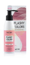 Neva Flashy Colors Semi-Permanent Hair Color 100ml - Soft Pink
