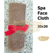 Spa Face Cloth Brown 30x30