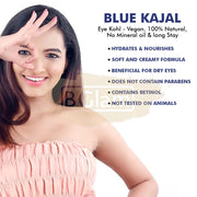 Inatur Eye Kohl - Kajal - Blue - Organic, Long-Stay & Vegan