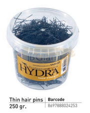 Hydra Professional Line Hair Pins Thin - 250g (Ince Firkete)