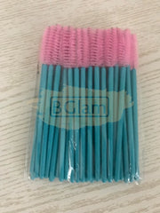 Disposable Eyelash Mascara Wand - Turquoise/Pink