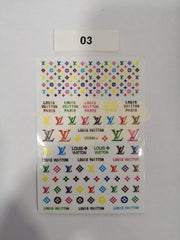 Nail Stickers Designer Collection VDSM-J 03 LV