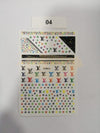 Nail Stickers Designer Collection VDSM-J 04 LV