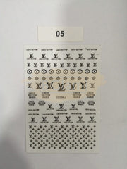 Nail Stickers Designer Collection VDSM-J 05 LV