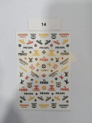 Nail Stickers Designer Collection VDSM-J 14