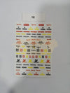 Nail Stickers Designer Collection VDSM-J 16