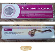 Derma Roller Cosmetic Needling 1mm 540 Micro Needles