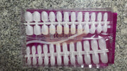 Squoval Nail Tips Clear 288 Tips