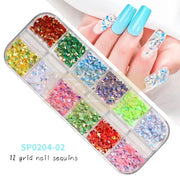 Nail Sequins Set - Available in 4 Designs