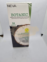 Botanic Permanent Hair Color Cream Set (100% Vegan - No Ammonia, No Silicones, No Parabens)