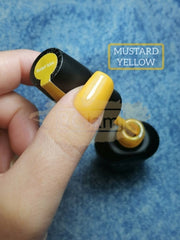 Mixcoco Soak-Off Gel Polish 7.5Ml - Yellow 023 (Mustard Yellow) Nail