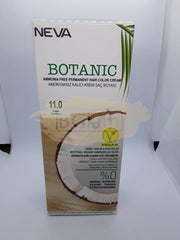 Botanic Permanent Hair Color Cream Set (100% Vegan - No Ammonia, No Silicones, No Parabens)