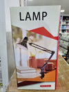 Flexible Swing Arm Clamp Mount Desk Lamp Cone (bulb not included)