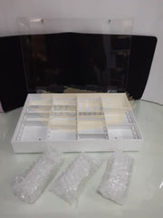 Nail Tips Display Case Organizer 4 rows