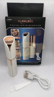 Facial Hair Remover USB Rechargeable with LED Light