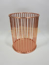 Brush Holder Round Jail Bar - Rose Gold