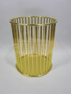 Brush Holder Round Jail Bar - Gold