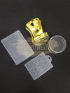 Nail Art Stamper Set (Stamper, Scraper & Stamping Plate) - M-95 - Yellow