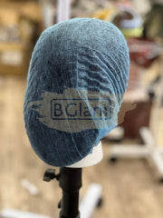 Disposable Non-Woven Bouffant Cap Hair Net - Blue