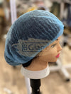 Disposable Non-Woven Bouffant Cap Hair Net - Blue