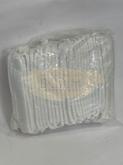 Disposable Non-Woven Bouffant Cap Hair Net - White