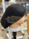 Disposable Non-Woven Bouffant Cap Hair Net - Black