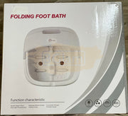 Foldable Foot Tub with heat & massage rollers (No bubble massage function. No remote)