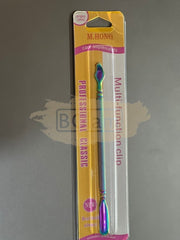 Double-Sided Rainbow Cuticle Pusher & Nail Cleaner - 4