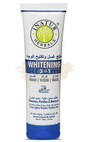 Inatur 3 in 1 - Whitening 3 in 1 (Face Wash, Scrub & Mask)