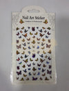 Butterfly Nail Art Sticker Fashion & Professional YM-04