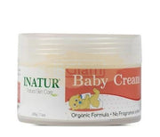 Inatur Baby Cream - light, non- comedogenic, natural emollients and lavender oil