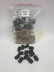 Nail Sanding Bands Black - Medium 120 Grit