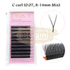 EMEDA Eyelash Extension | YY | 0.07 C Curl | Mixed 8-14mm