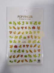 Pop Finger 3D Design Sticker CL-045