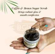 Inatur Coffee & Brown Sugar Face & Body Scrub Fights ageing, Improves skin texture