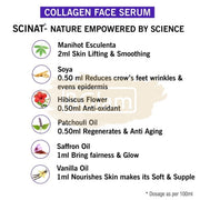 Inatur Collagen Face Serum - Fine Lines Filler, 3D Express Lifting & Anti-Ageing