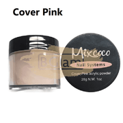 Mixcoco Acrylic Powder (60G) Available In 4 Colors Cover Pink Gel Nail Polish