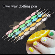 Double Sided Nail Art Dotting Tool