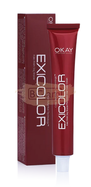 Exicolor 0.13 Intense Green - Permanent Hair Color Cream Tube 100ml