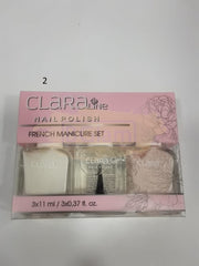 Claraline Nail Polish - French Manicure Set