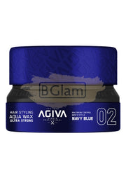 Agiva Hair Aqua Wax 155 ml | 02 Ultra Strong Navy Blue
