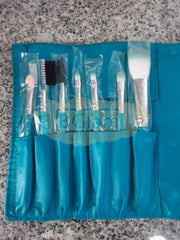 Makeup Brush Roll Up Case Set (7 brushes) - BGlam Beauty Shop