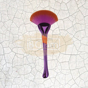 Kabuki Premium Synthetic Makeup Fan Brush Purple