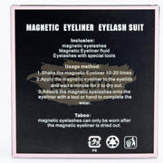 Magnetic Eyelash Kit (5 magnets per lash) - 3D40