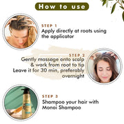Inatur Hair Oil - Hibiscus Re-growth 100ml - rejuvenates scalp & promotes hair growth